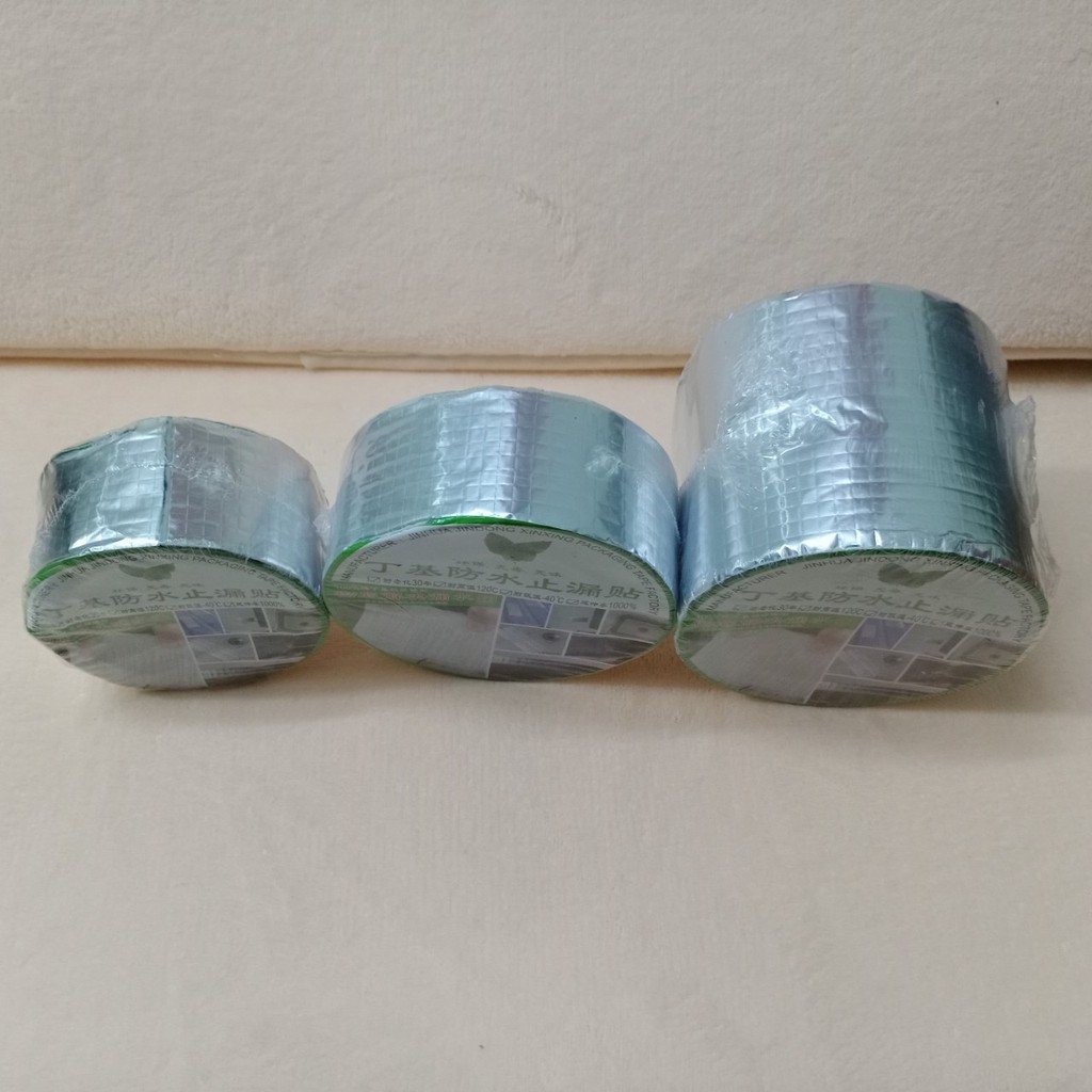 Băng Keo Chống Thấm siêu dính đa năng Size lớn 10cm, Khổ rộng 10cm dài 5m, cho tường,trần nhà, mái tôn 88239