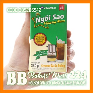 💥 RẺ VÔ ĐỊCH 💥 380GR - Sữa đặc kem Creamer có đường Ngôi sao Phương Nam XANH LÁ - Hộp 380gr
