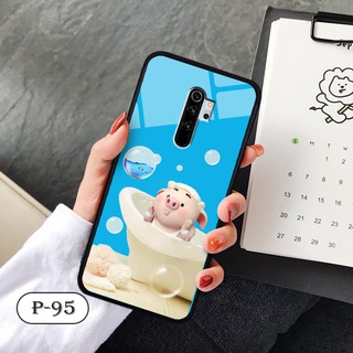 Ốp lưng kính 3D Xiaomi Redmi Note 8 Pro- hình cute