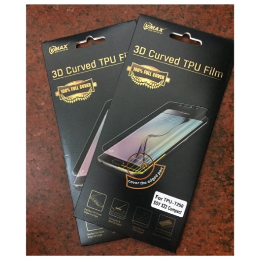 Dán Vmax dẻo Full màn Sony Xperia XZ2 Compact ( Trong suốt )
