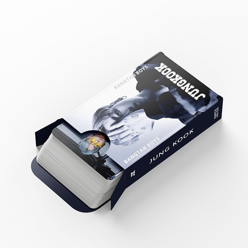 Hộp 54 Thẻ Hình JUNGKOOK Nhóm BTS 2022 LOMO