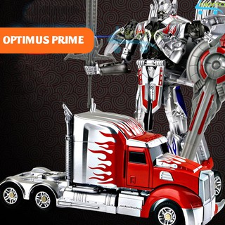 Robot biến hình ôtô Transformer cao 35cm mẫu Optimus Prime