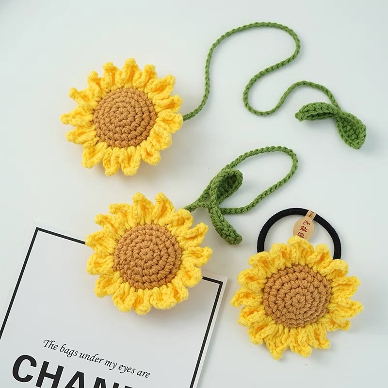 DIY Gói Nguyên Liệu Combo 3 Mẫu Hoa Hướng Dương    - Phụ Kiện Trang Trí, Decor [Có hướng dẫn]