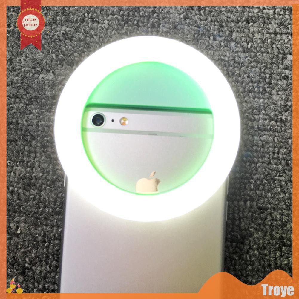 Vòng Đèn Led Phát Sáng Cổng Sạc Usb Hỗ Trợ Chụp Ảnh Selfie Cho Điện Thoại Iphone / Android