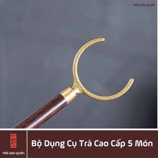 Bộ Xúc Trà Gỗ Cao Cấp 5 Món XT 27