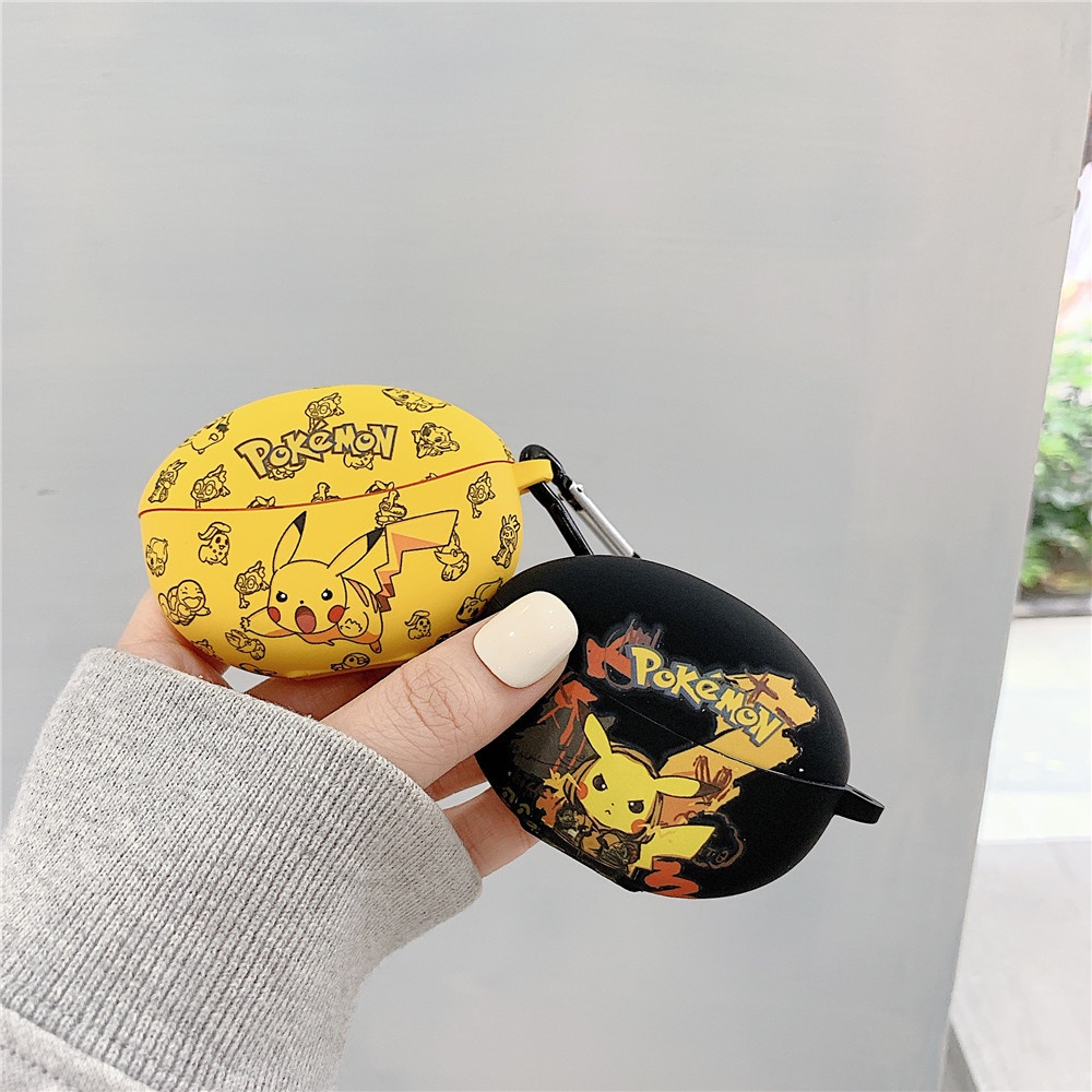 Vỏ Bảo Vệ Hộp Sạc Tai Nghe oppo enco air 2 pro Mềm Họa Tiết sesame street kaws one piece