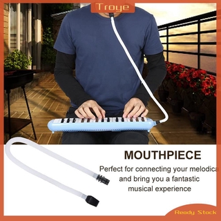 Bộ 2 phụ kiện thổi kèn Melodica 32/37 phím gồm ống kèn linh hoạt và miệng kèn