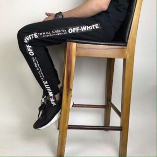 Quần jogger viền dây Off White