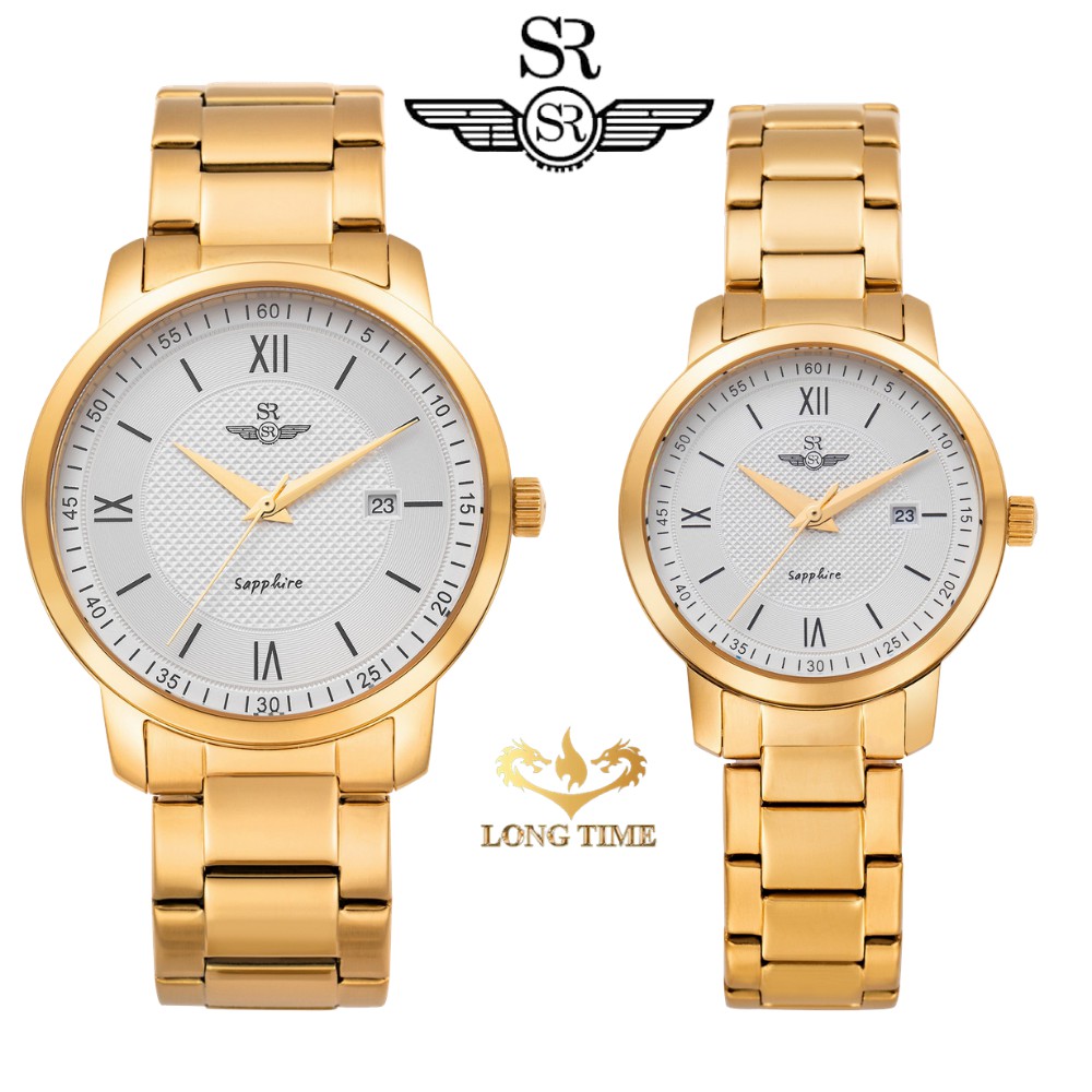 đồng hồ đôi srwatch SG3005.1402CV và SL3005.1402CV mặt kính sapphire chống thumbnail