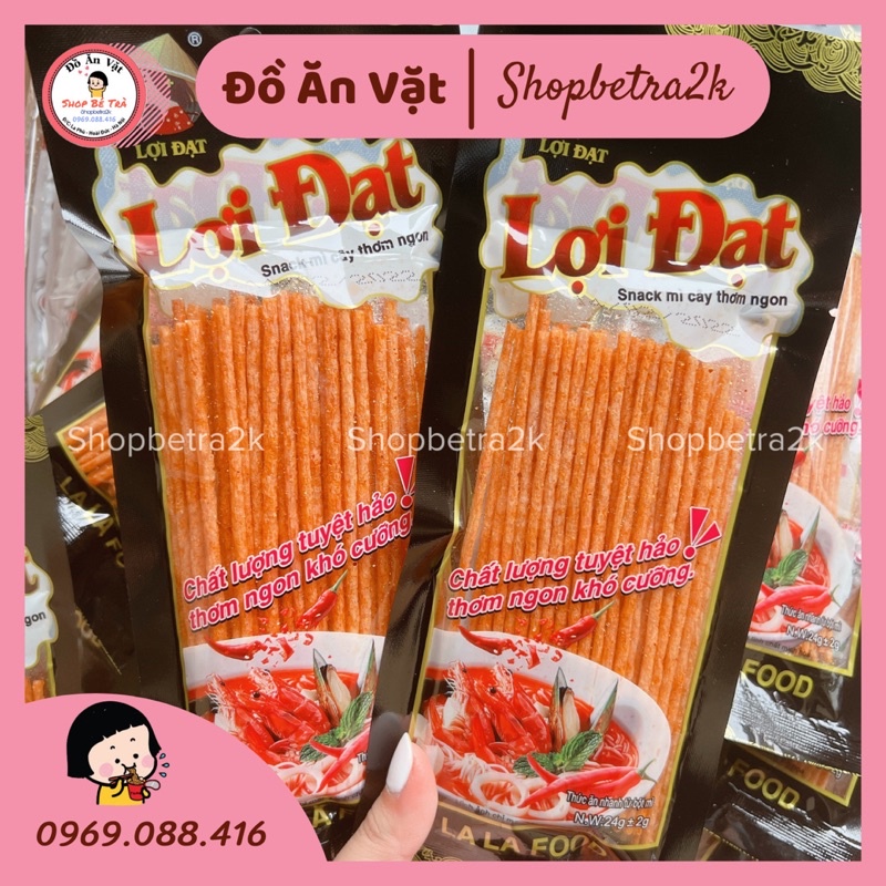 Gói snack mì cây thơm ngon
