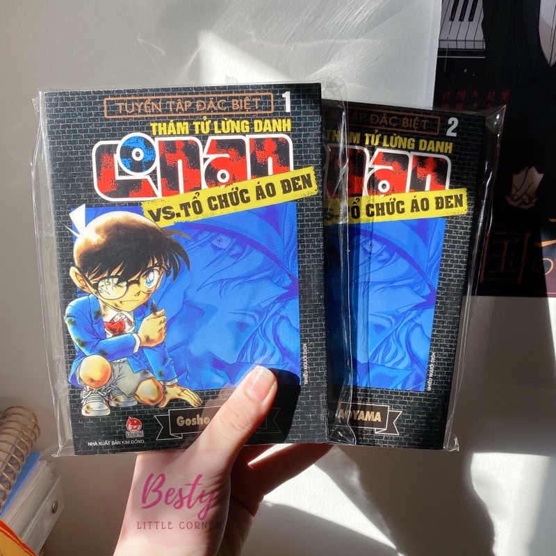 Túi OPP bọc truyện - bọc manga light novel - Túi dán miệng bảo quản sách gói hút ẩm spy x family conan