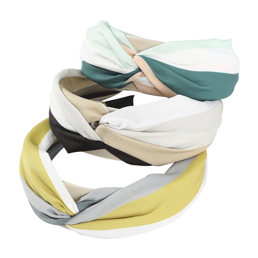 Cài tóc vải thắt nút phong cách thời trang Hàn