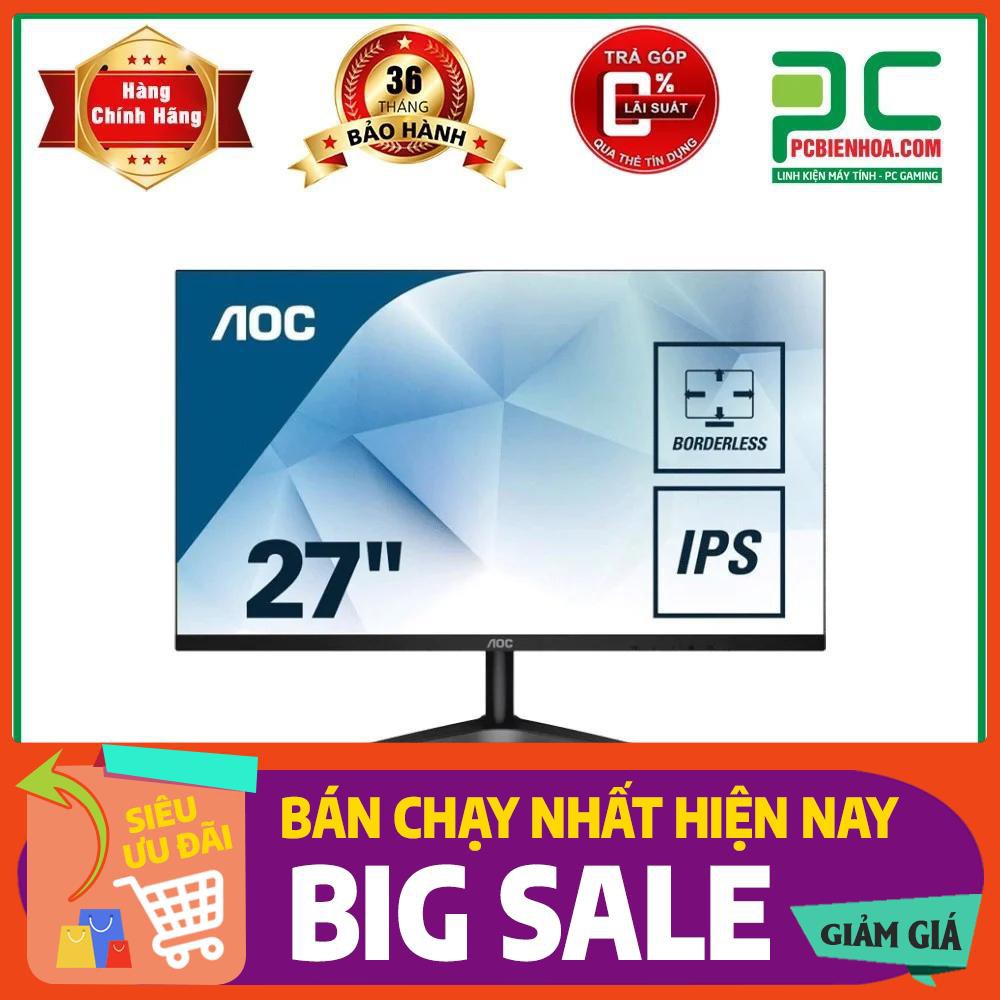 MÀN HÌNH AOC 27B1H 27" FULL HD IPS TẶNG BÀN DI CHUỘT GAMING