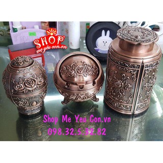 HỘP ĐỰNG CHÈ ĐỒNG GIẢ CỔ