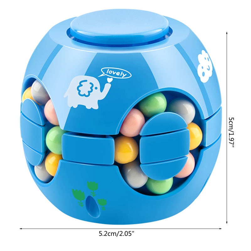 Đồ Chơi Khối Lập Phương Đậu 3D Kích Thích Trí Não Cho Trẻ Mẫu Giáo