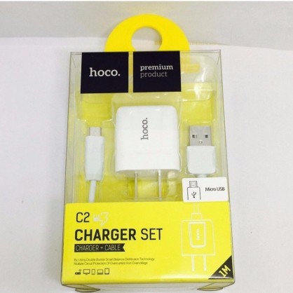 Bộ Sạc HOCO C2 Micro - Cho Dòng Điện Thoại Android - Bảo Hành 3 Tháng 1 Đổi 1