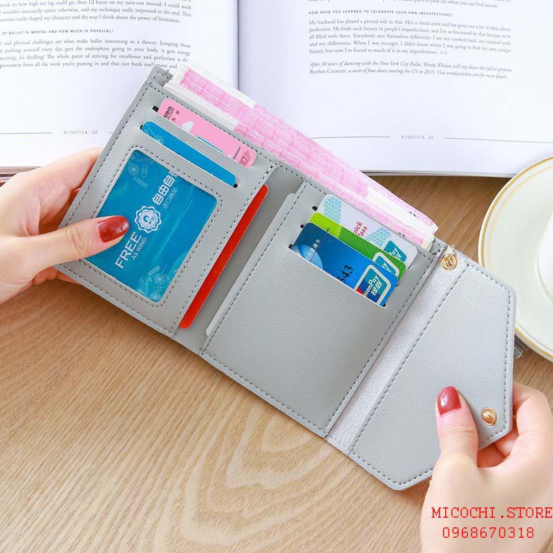 Ví Nữ Cầm Tay ❤️FREESHIP❤️ Tua Rua Trái Tim Nhiều Ngăn Tiện Dụng Hàng Loại 1 Xuất Khẩu Có video Và ảnh Thật VN01