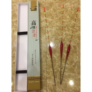 Phao câu cá, phao cỏ LY-08, màu đỏ thẩm rất đẹp