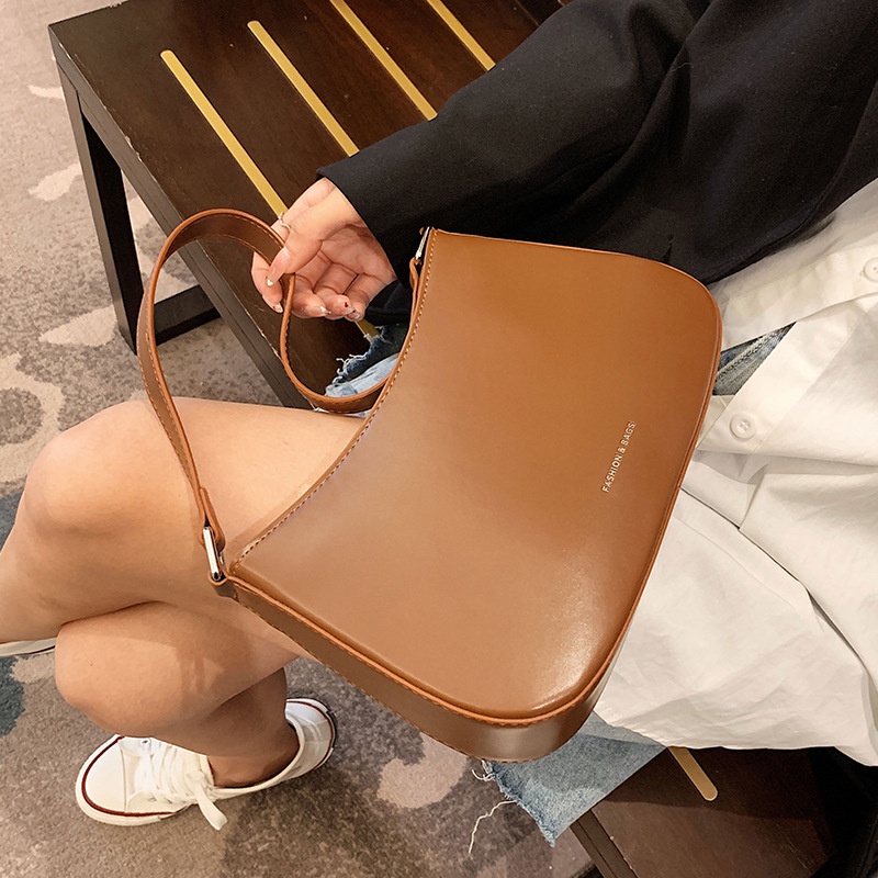 Túi xách đeo chéo IELGY phong cách retro đơn giản dành cho nữ