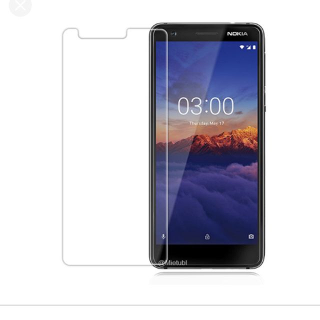 Bộ 2 kính cường lực Nokia 3.1 2018 Tặng 1 ốp dẻo