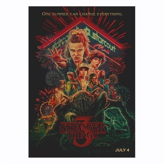 Poster Phim Stranger Things Dán Tường Trang Trí