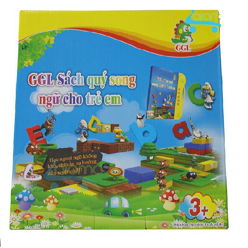 Sách Nói Điện Tử Song Ngữ Anh- Việt Giúp Trẻ Học Tốt Tiếng Anh  [Mishop]