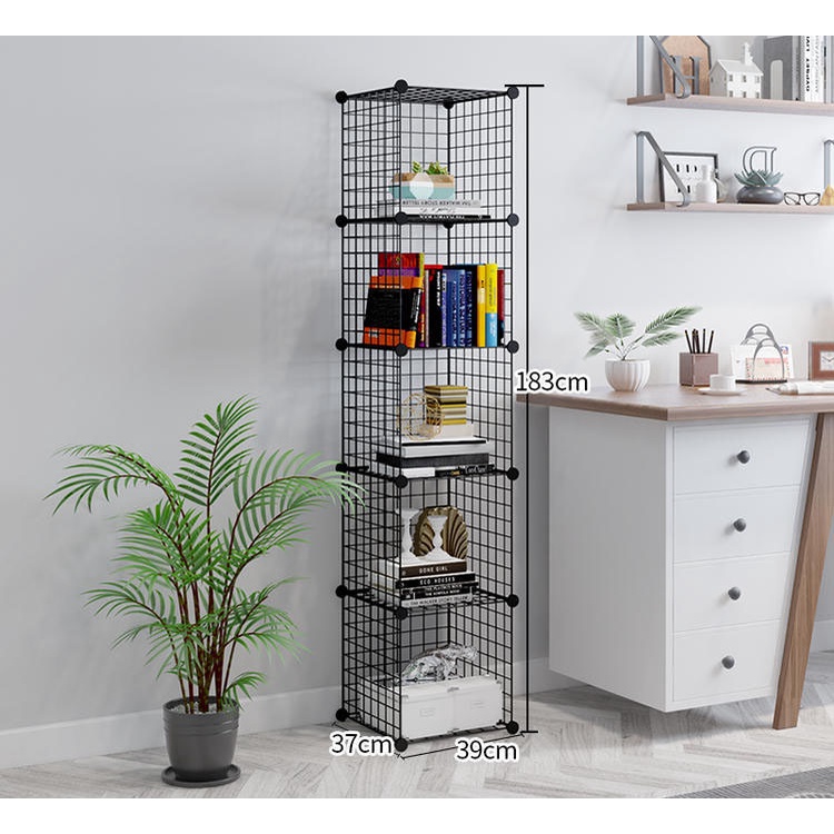 TẶNG CHỐT TỦ LƯỚI SẮT THÉP 5 Ô ĐỂ ĐỒ TIỆN DỤNG, ĐA NĂNG