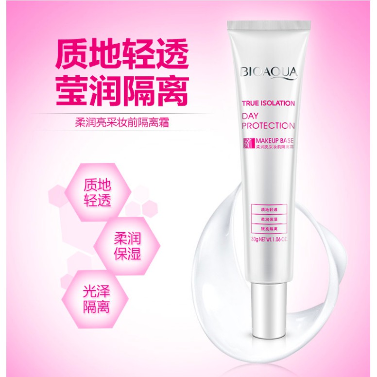 Kem lót trang điểm dưỡng da trắng hồng BIOAQUA Makeup Oil-Control Moisturizing | BigBuy360 - bigbuy360.vn