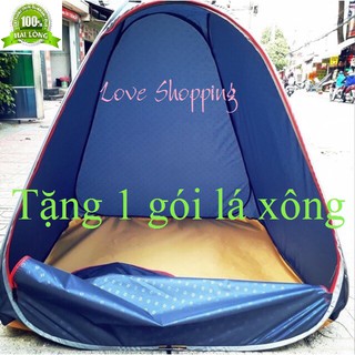 [Free ship từ 50k]Lều xông hơi sau sinh cao cấp loại 1 (TẶNG GÓI LÁ XÔNG)