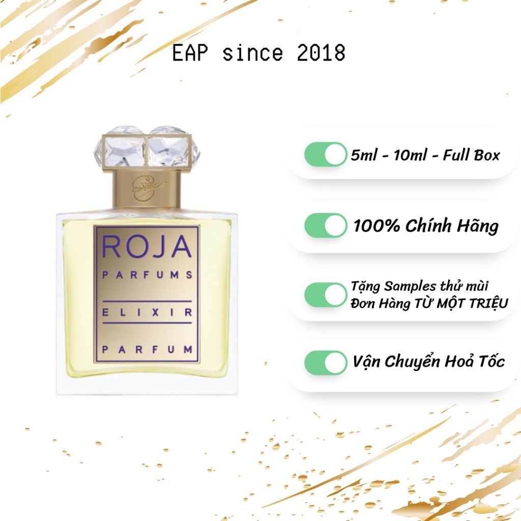 Nước hoa Roja Elixir [Mẫu thử 0.33 oz]
