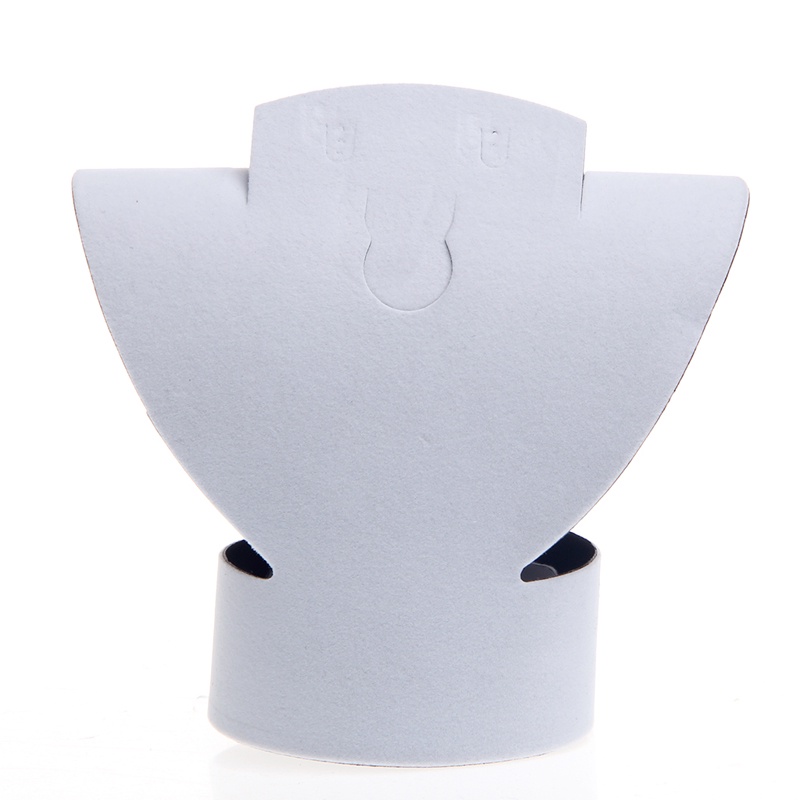 Giá Đỡ Trưng Bày Trang Sức Bằng Nhung Trắng Đen