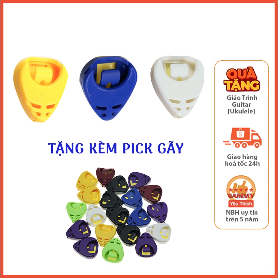 [Tặng kèm picks gãy] Hộp đựng pick gãy guitar Tự dính