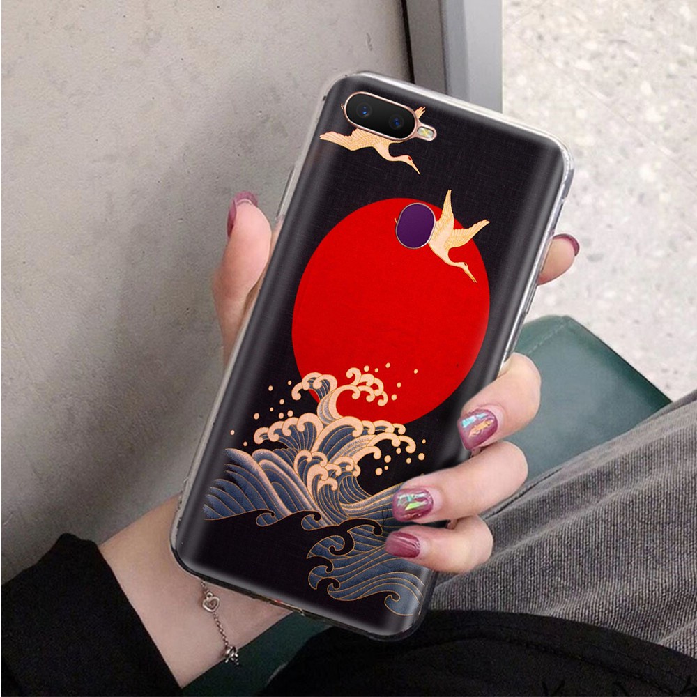 Ốp Lưng Họa Tiết Sóng Biển Độc Đáo Cho Iphone 8 7 6s 6 Plus 5 5s Se 5c 4 4s Va62