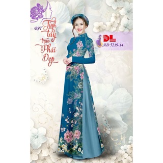 Vải Áo Dài Tằm Ý/ Lụa Nhật Hoa & Chim