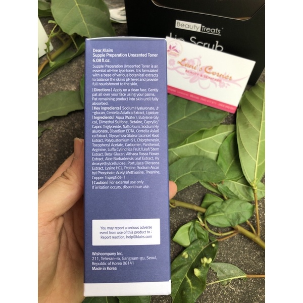 [Mã SRJULY1619 giảm 15K đơn 50K] Nước Hoa Hồng Dear Klairs Supple Preparation Toner 180ml | BigBuy360 - bigbuy360.vn