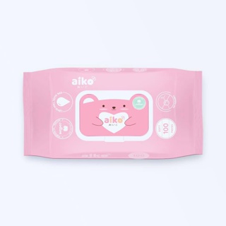 🌟Chính hãng🌟Khăn Ướt Cho Bé AIKO 100 Tờ Không Mùi