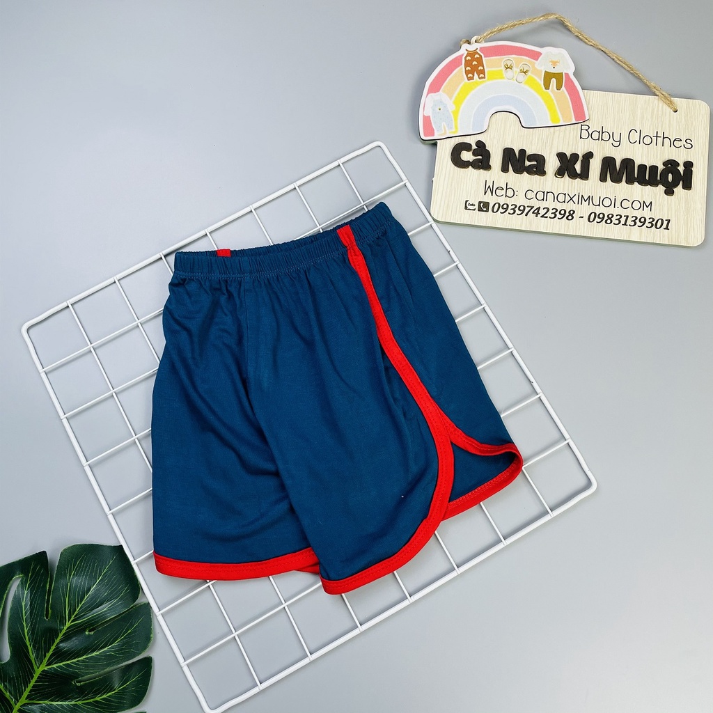 FULLSIZE9-32KG Set 4 Quần Ngắn Thun LạnhFREE SHIPHàng Chuẩn Hoạ Tiết Dể Thương Cho Bé Gái Bé Trai, Đủ