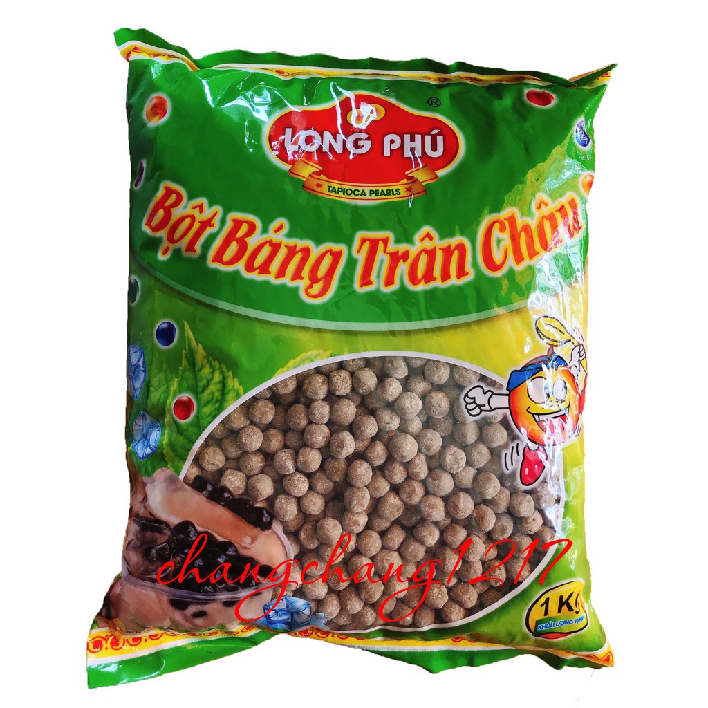 [Mã 77FMCGSALE1 giảm 10% đơn 250K] Trân Châu Long Phú Đen Gói 1kg | BigBuy360 - bigbuy360.vn