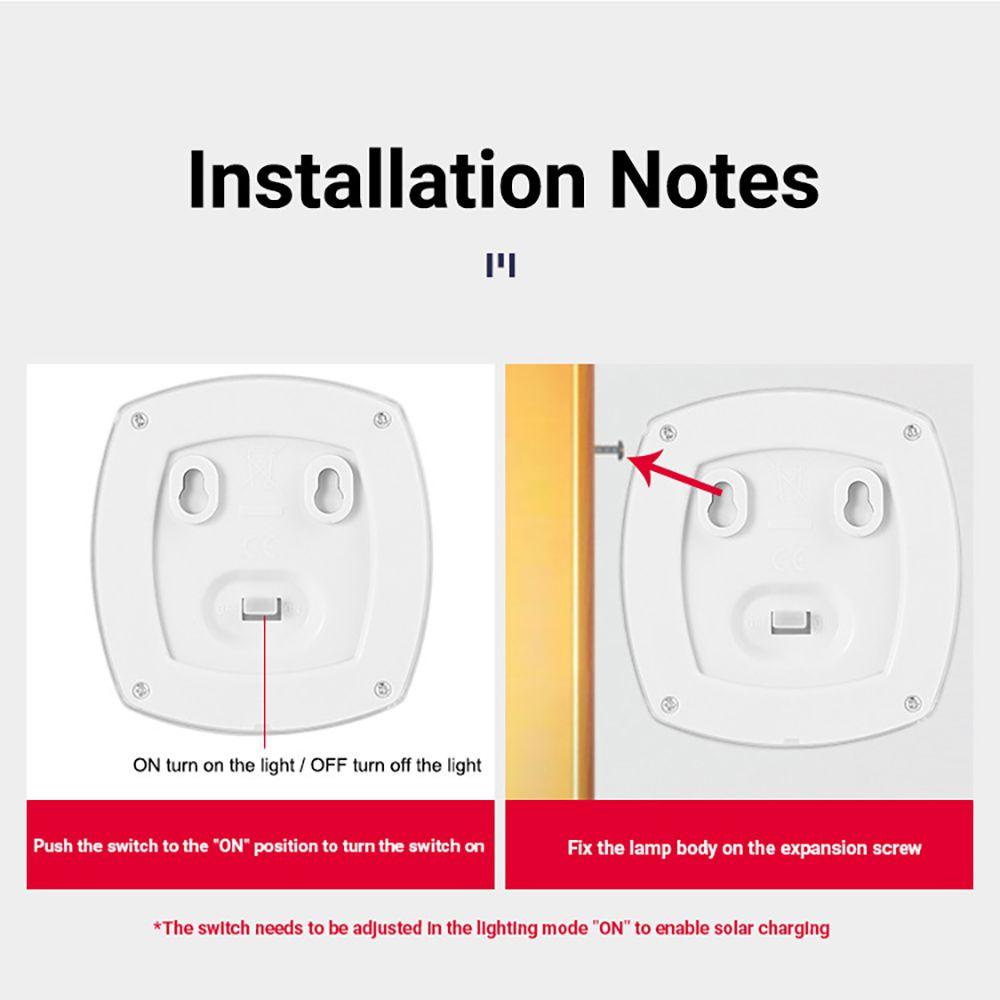 YIYU 1 Đèn Đường 8 Bóng Led Sử Dụng Năng Lượng Mặt Trời