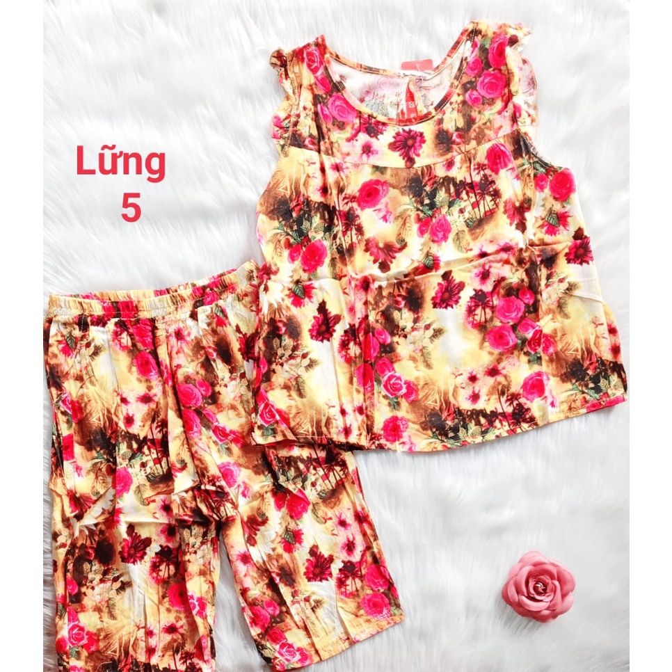 Bộ tôn, lanh 2 da quần lửng - HÀNG CHẤT LƯỢNG- ẢNH THẬT