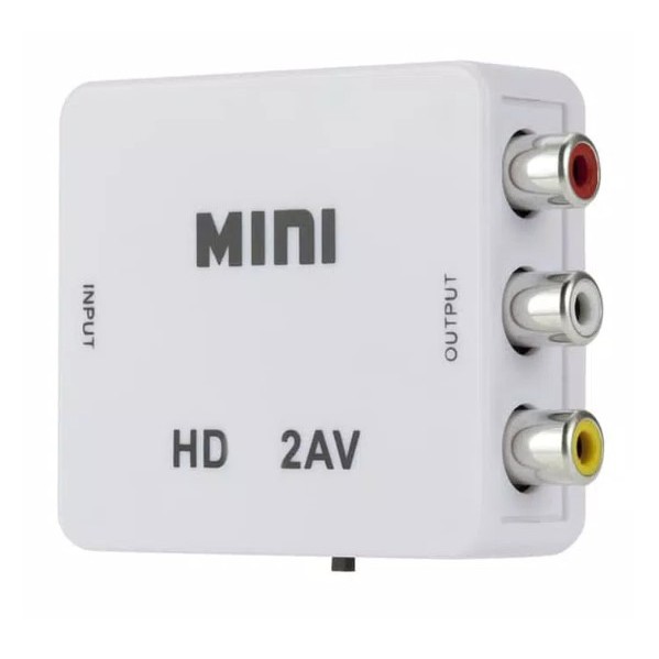 Bộ Chuyển Đổi Hdmi 2av Hdmi Sang Av / Rca Chuyên Dụng