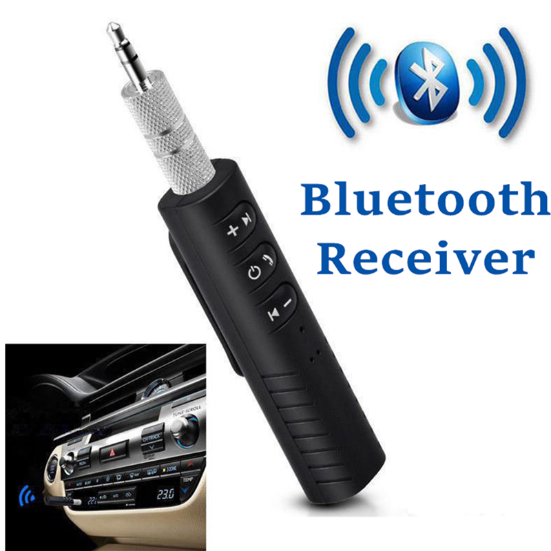 Bộ Thiết Bị Nhận Tín Hiệu Bluetooth Có Kẹp Gắn Tai Nghe 3.5mm | BigBuy360 - bigbuy360.vn