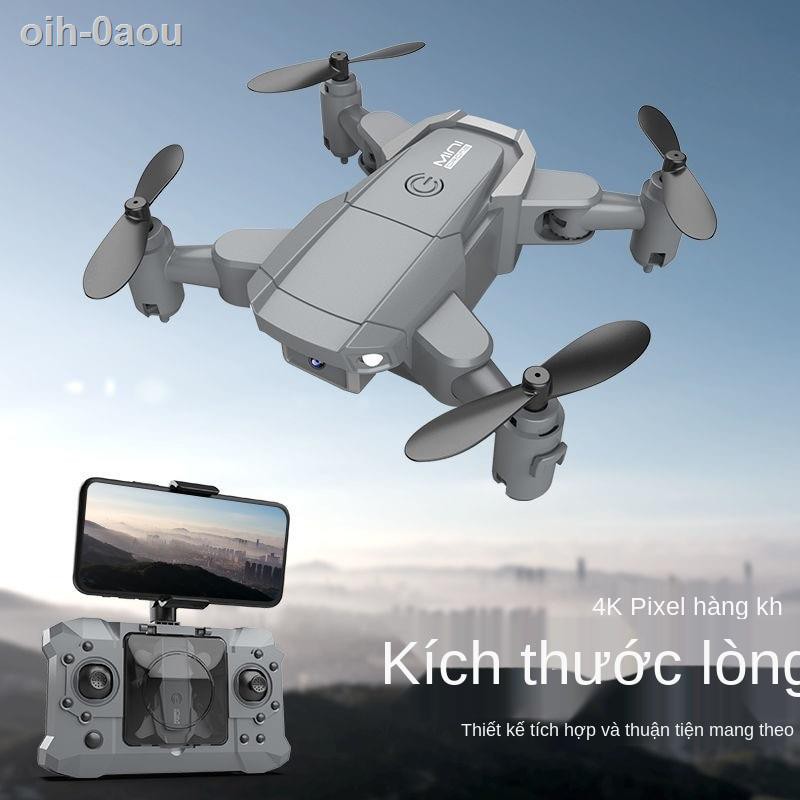 Máy bay điều khiển từ xa không người lái mini trực thăng chụp ảnh trên ngoài trời Đồ chơi trẻ em độ bền siêu cao gấ