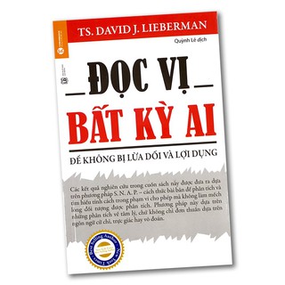 Sách - Đọc Vị Bất Kỳ Ai - Để Không Bị Lừa Dối Và Lợi Dụng tái bản 2018