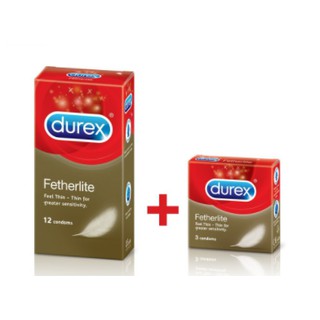 Bao cao su Durex Fetherlite siêu mỏng hộp 3 chiếc [Chính hãng Thái Lan]