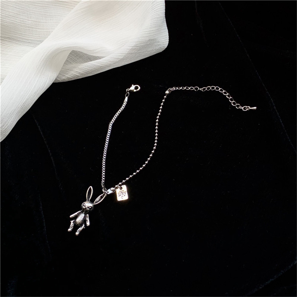 Vòng Tay Hợp Kim Mặt Hình Thỏ Xinh Xắn Cho Nữ | BigBuy360 - bigbuy360.vn