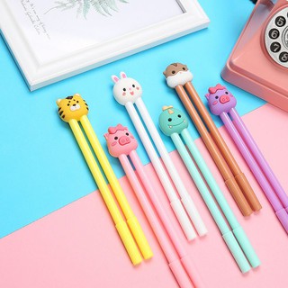 [SIÊU CẤP CUTE] Bút đôi dùng để chép bài chép phạt tiện lợi - Bút mực đen dễ thương - Phụ kiện Pé Mèo