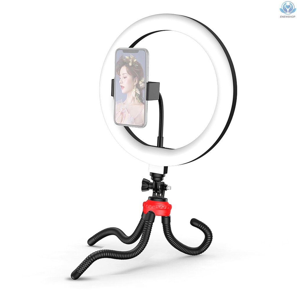 Vòng Đèn Led Ba Màu Thông Minh 10 Inch Kèm Điều Khiển Từ Xa Bt