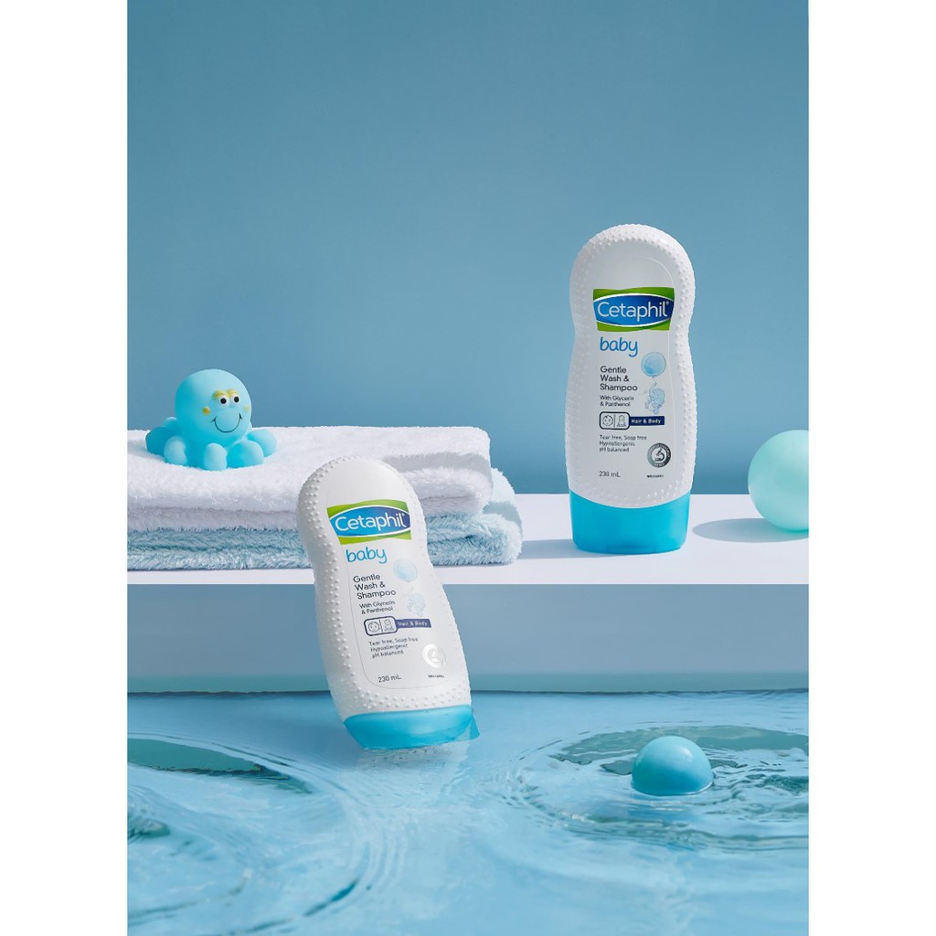 Sữa tắm gội 2 in 1 Cetaphil Baby Gentle Wash &amp; Shampoo 230ml | Shopee Việt  Nam