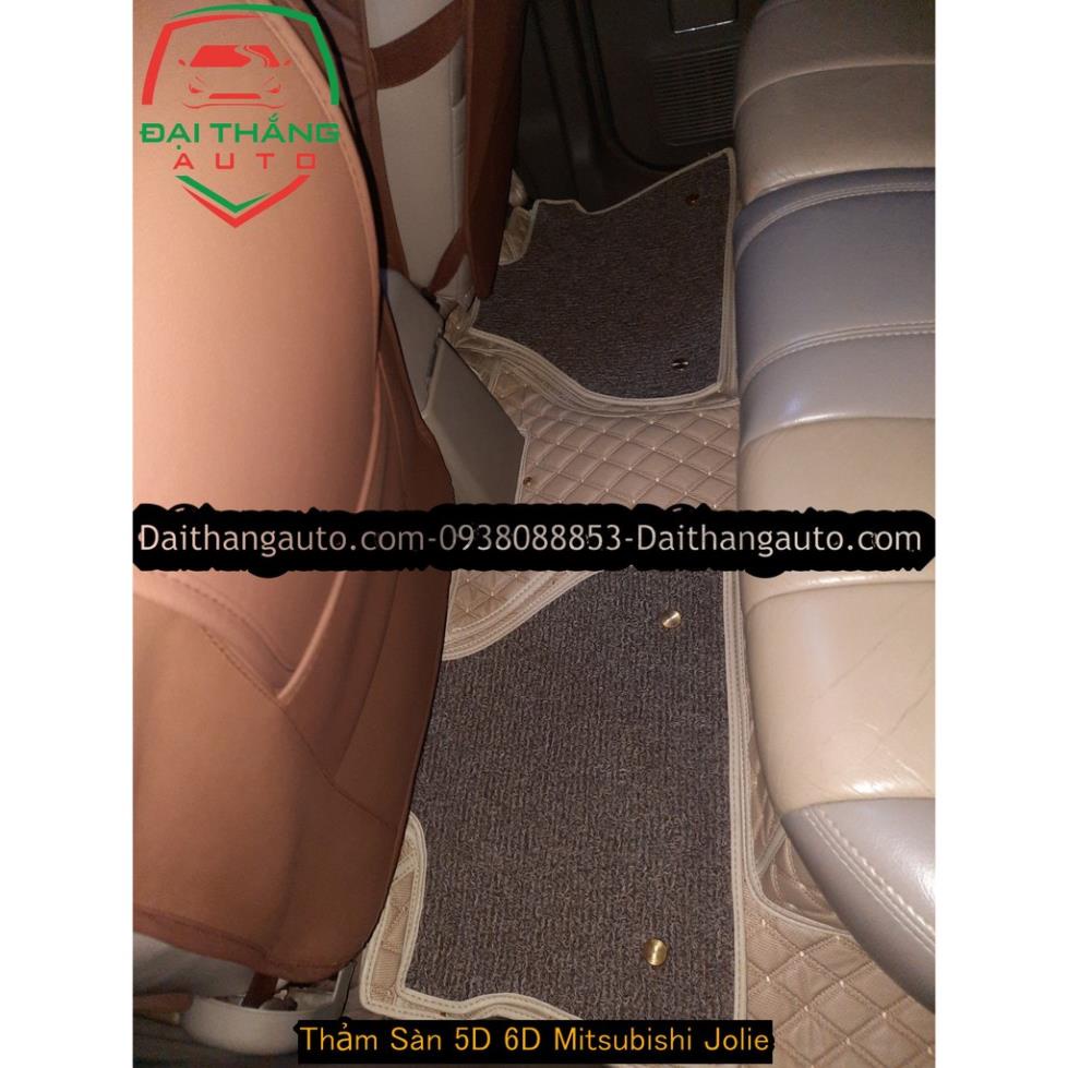 Thảm lót sàn full DA 5D 6D Mitsubishi Jolie